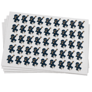 Mirrokote Label Sticker